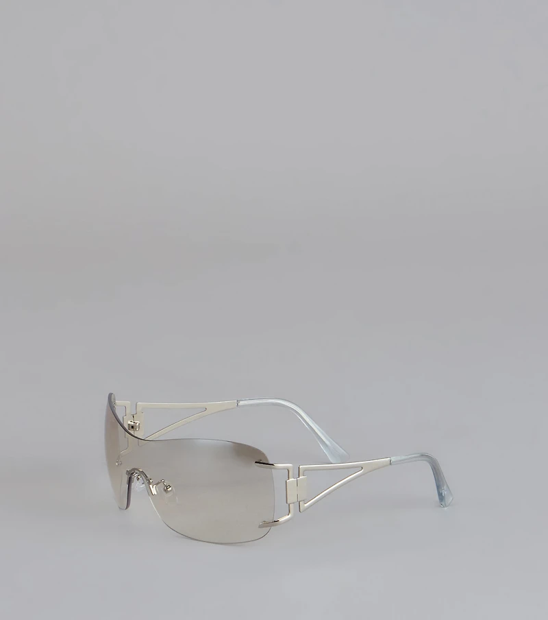 Low Key Icon Shield Sunglasses