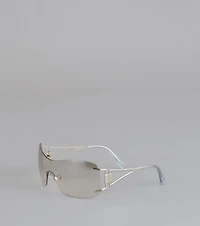 Low Key Icon Shield Sunglasses