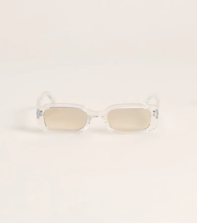 Effortless Icon Clear Frame Sunglasses