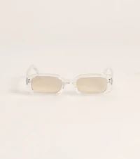 Effortless Icon Clear Frame Sunglasses