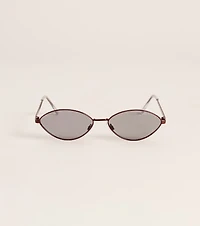 Lowkey Iconic Small Oval Sunglasses