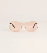 Statement Maker Shield Sunglasses