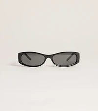 No Small Talk Oval Sunglasses