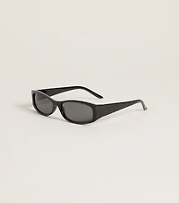 No Small Talk Oval Sunglasses