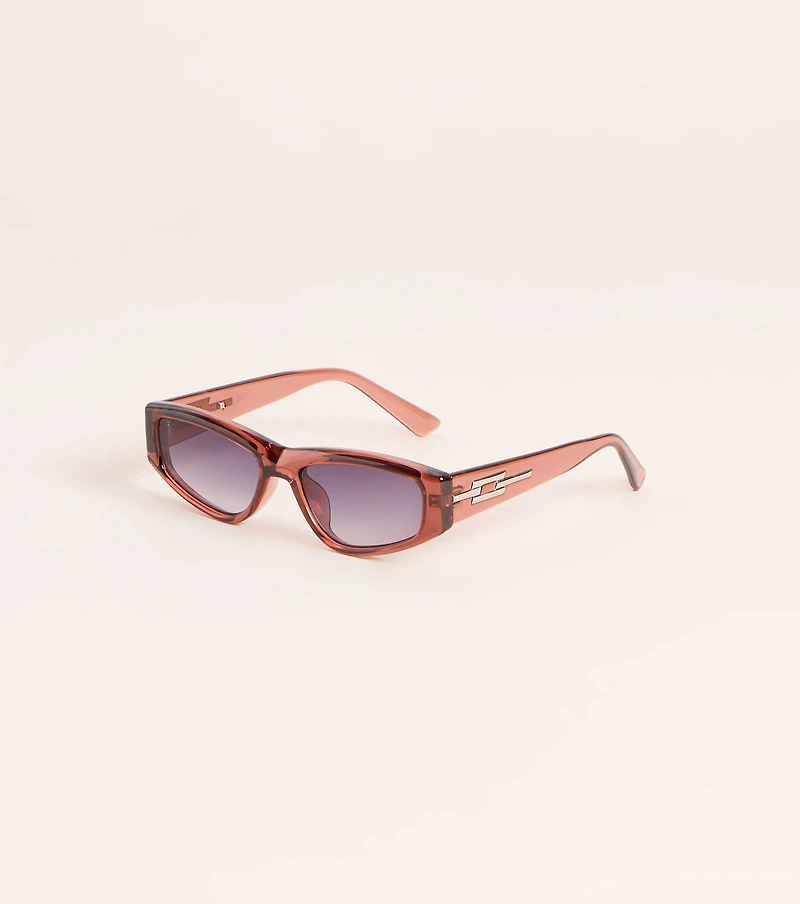 Booked And Shaded Cat Eye Sunglasses