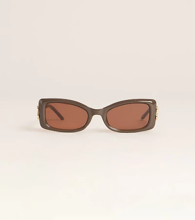 Caught Looking Rectangular Sunglasses