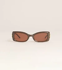 Caught Looking Rectangular Sunglasses