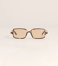 Caught Looking Rectangle Sunglasses