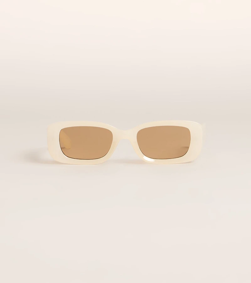 Soft Launch Square Frame Sunglasses