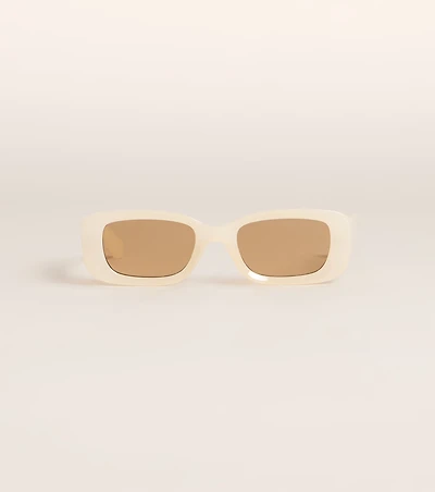Soft Launch Square Frame Sunglasses