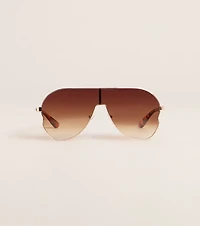 Running Late Flat Top Sunglasses