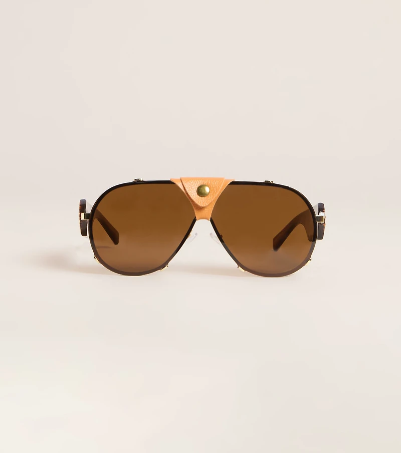 Off Duty Drama Aviator Sunglasses