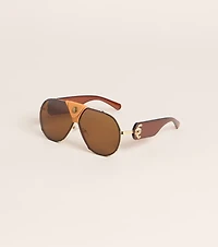 Off Duty Drama Aviator Sunglasses