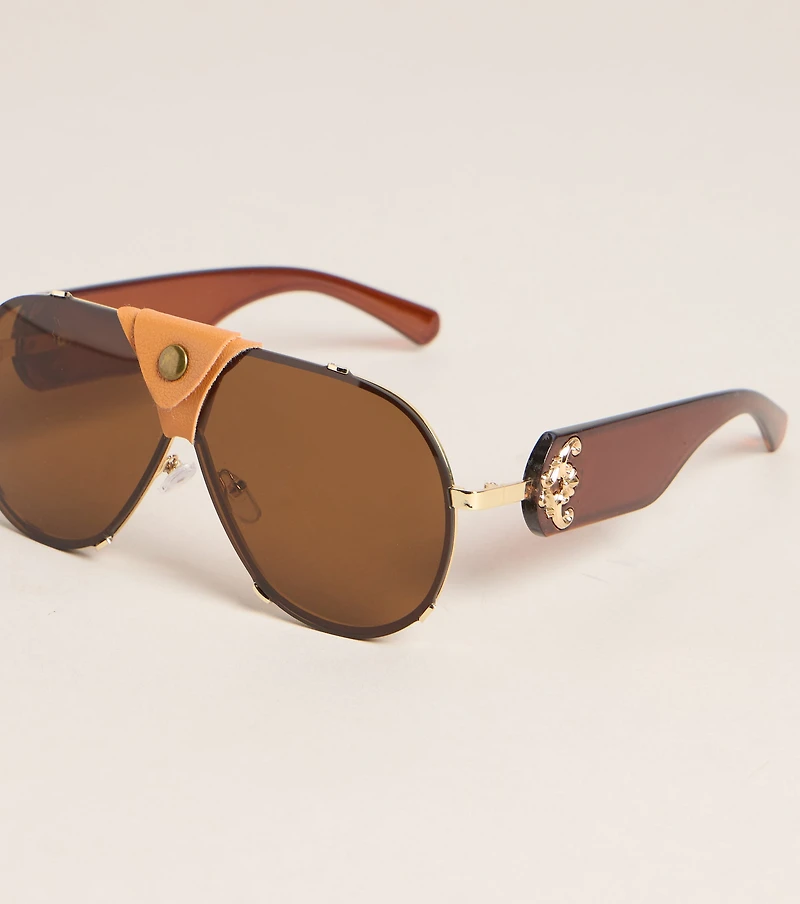 Off Duty Drama Aviator Sunglasses