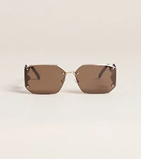 Sleek Strike Square Sunglasses