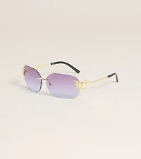 Pretty Intent Butterfly Side Sunglasses