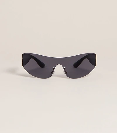 Sleek Edge Shield Sunglasses
