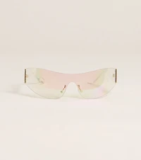 Sleek Edge Shield Sunglasses