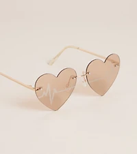Crush Mode Heart Sunglasses