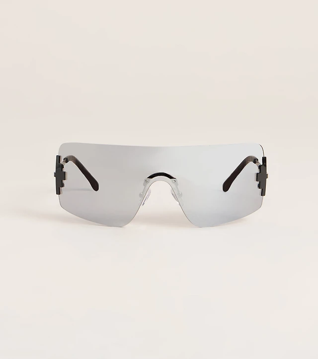 Hard To Miss Shield Sunglasses