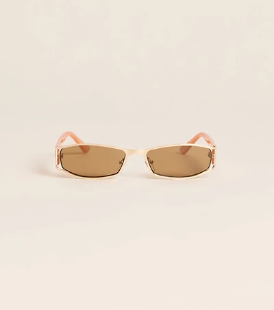 Plans Look Better Rectangular Sunglasses