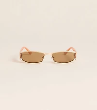 Plans Look Better Rectangular Sunglasses