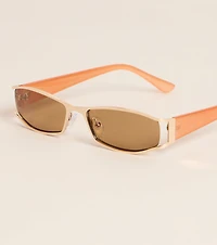 Plans Look Better Rectangular Sunglasses