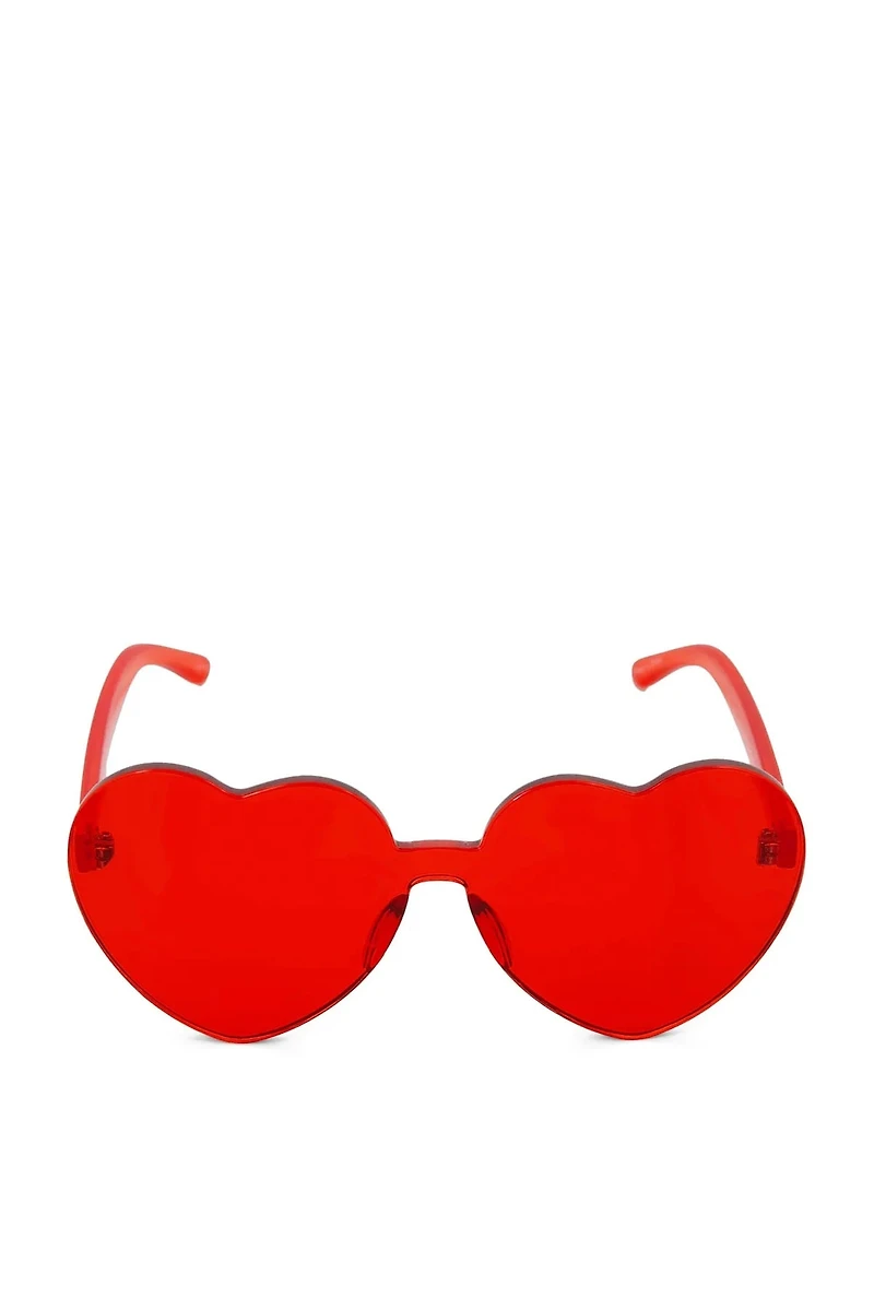 Rimless Heart Sunglasses