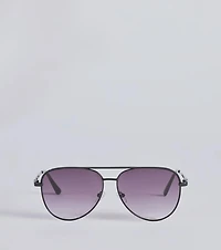 Major Thrill Vibes Aviator Sunglasses