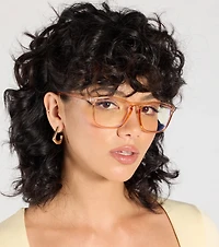 Classically Chic Blue Light Eyeglasses