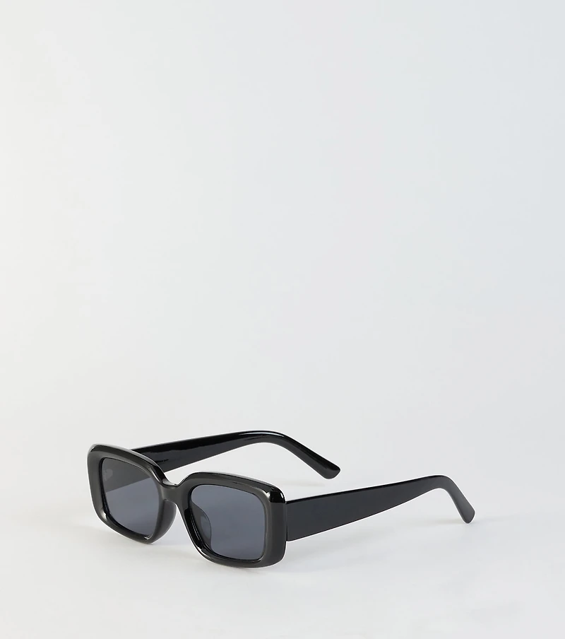 Retro Charm Square Sunglasses