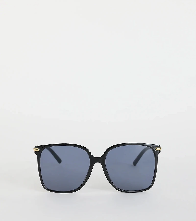 Schedule Full Oversized Square Sunglasses