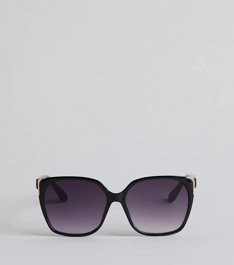 Livin' My Best Life Oversized Square Sunglasses
