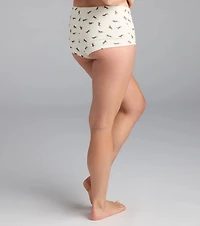 Home On The Range Horse Print Pajama Shorts