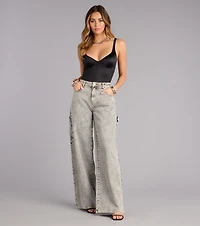 Quiet Glow Satin Bodysuit