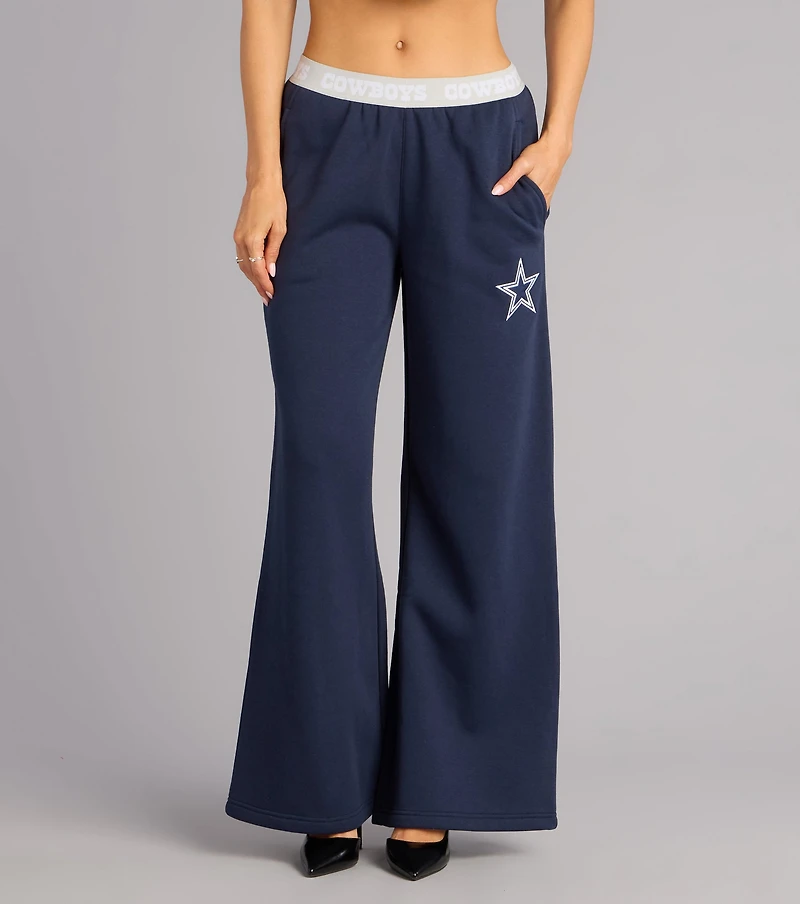 Ultra Game NFL Dallas Cowboys Wide-Leg Sweatpants