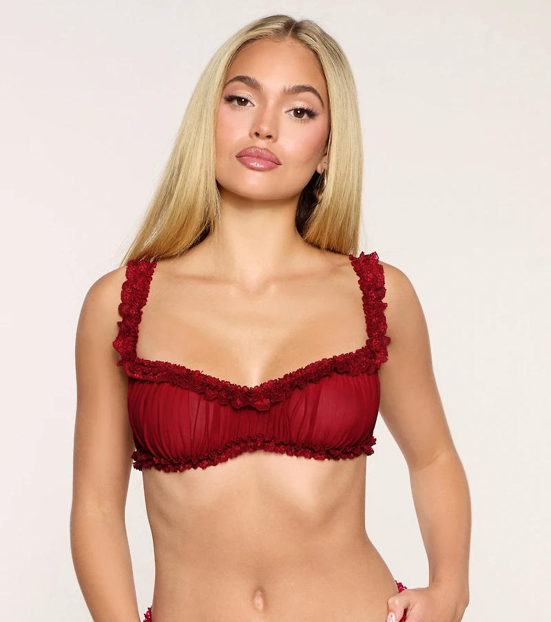 Sweet But Bold Bralette Crop Top