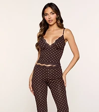 Sweet Dreams Polka Dot Pajama Top