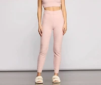 Keeping Knit Dreamy Chenille Pajama Leggings