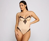 All That Lace Sleeveless Teddy