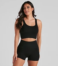 Chic And Seamless Lounge High Waist Shorts