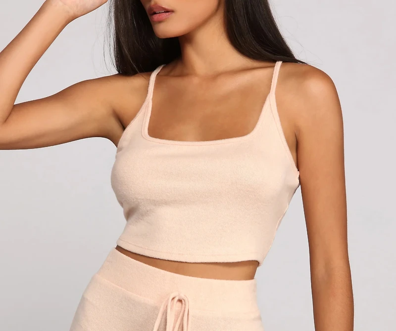 Cozy Style Tank And Leggings Set