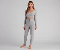 Lazy Daze High-Rise Pajama Leggings