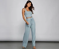 Sleeping Scoop Neck PJ Tank