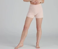 Comfort Is Key Eyelash Shorts