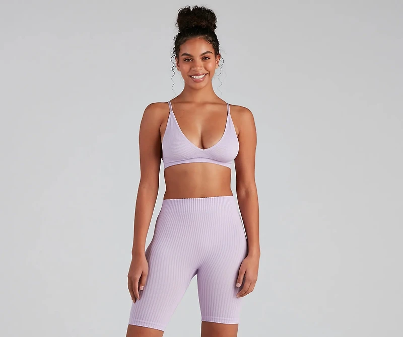 Trendy Essential Seamless Biker Shorts