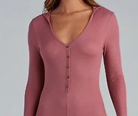 Sweet Dreams Pajama Knit Romper