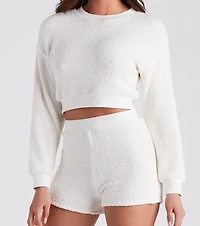 Cozy Dream Sweater And Shorts Set