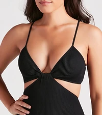 Sweet Seamless Cutout Romper