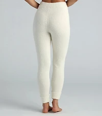 Fuzzy Feels Chenille High-Rise Jogger Pajamas